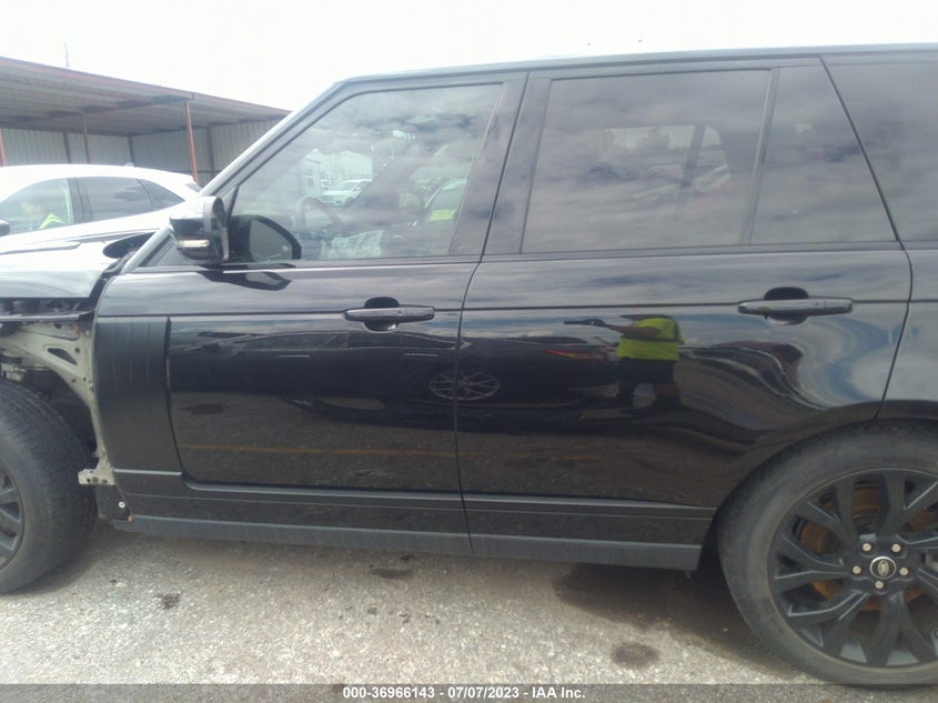 Auction sale of the 2019 LAND ROVER RANGE ROVER , vin: SALGS2SV7KA549343, lot number: 36966143