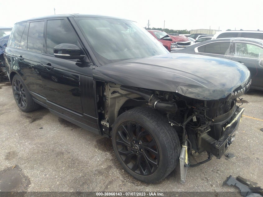 Auction sale of the 2019 LAND ROVER RANGE ROVER , vin: SALGS2SV7KA549343, lot number: 36966143