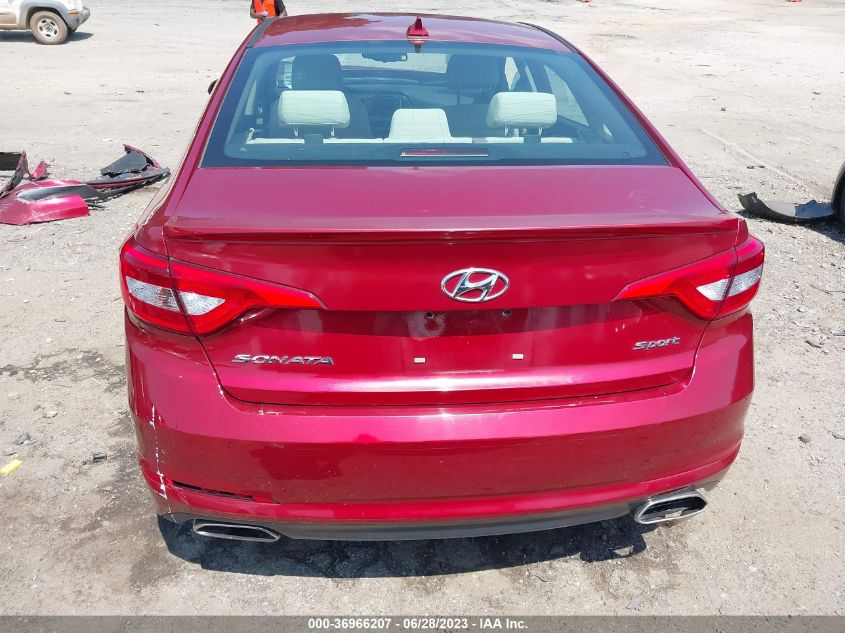 2015 HYUNDAI SONATA 2.4L SPORT - 5NPE34AFXFH138096