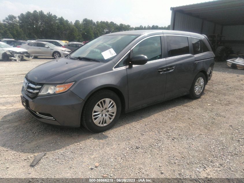 2014 HONDA ODYSSEY LX - 5FNRL5H23EB048361