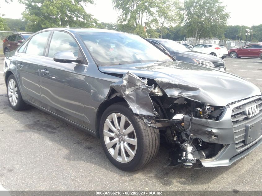 2013 AUDI A4 PREMIUM - WAUBFAFL4DN027688
