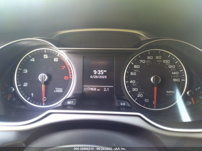 2013 AUDI A4 PREMIUM - WAUBFAFL4DN027688