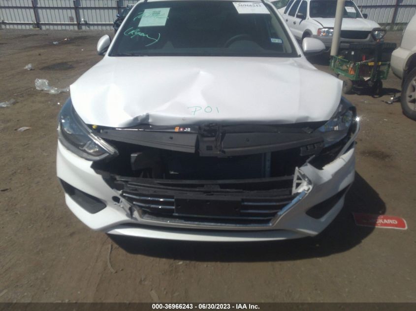 2022 HYUNDAI ACCENT SE - 3KPC24A67NE180450