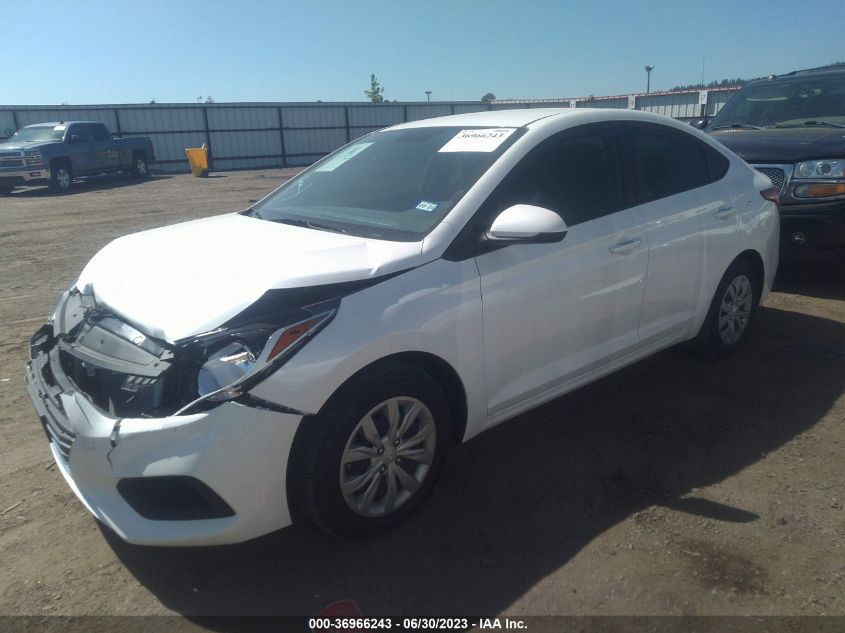 2022 HYUNDAI ACCENT SE - 3KPC24A67NE180450