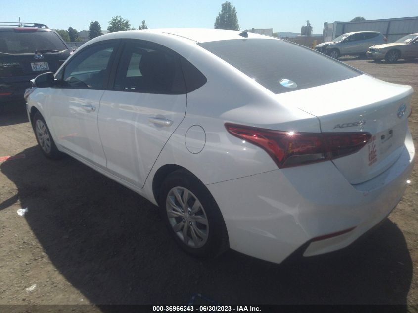 2022 HYUNDAI ACCENT SE - 3KPC24A67NE180450
