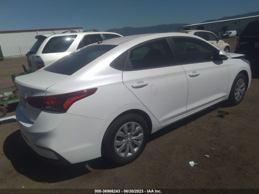 2022 HYUNDAI ACCENT SE - 3KPC24A67NE180450