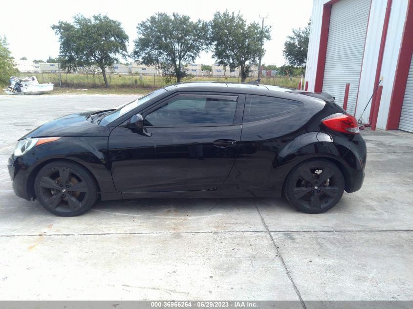 2016 HYUNDAI VELOSTER - KMHTC6ADXGU263619