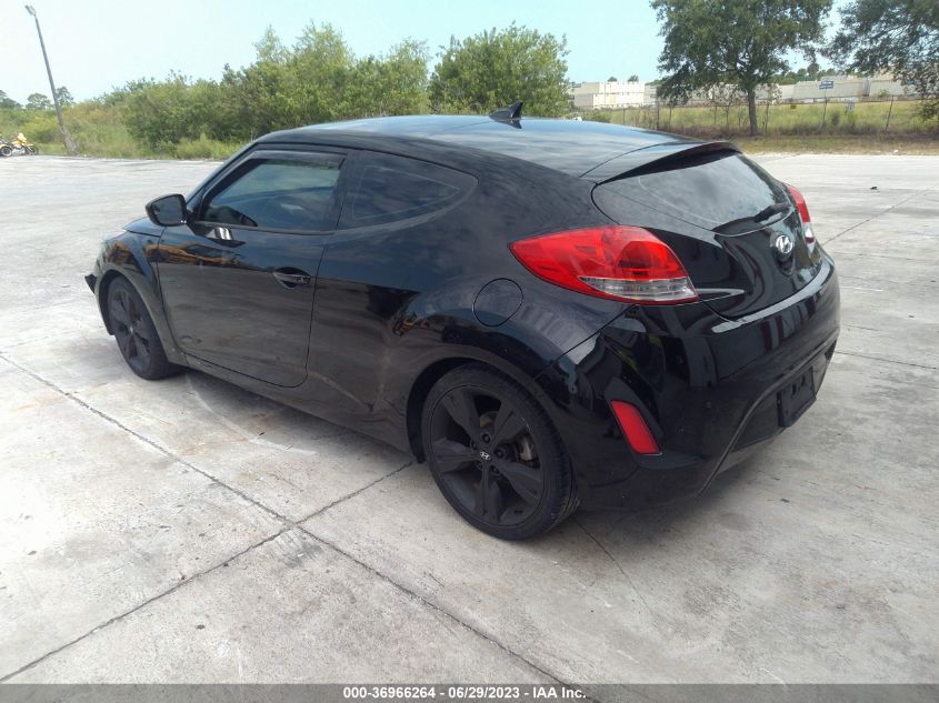 2016 HYUNDAI VELOSTER - KMHTC6ADXGU263619