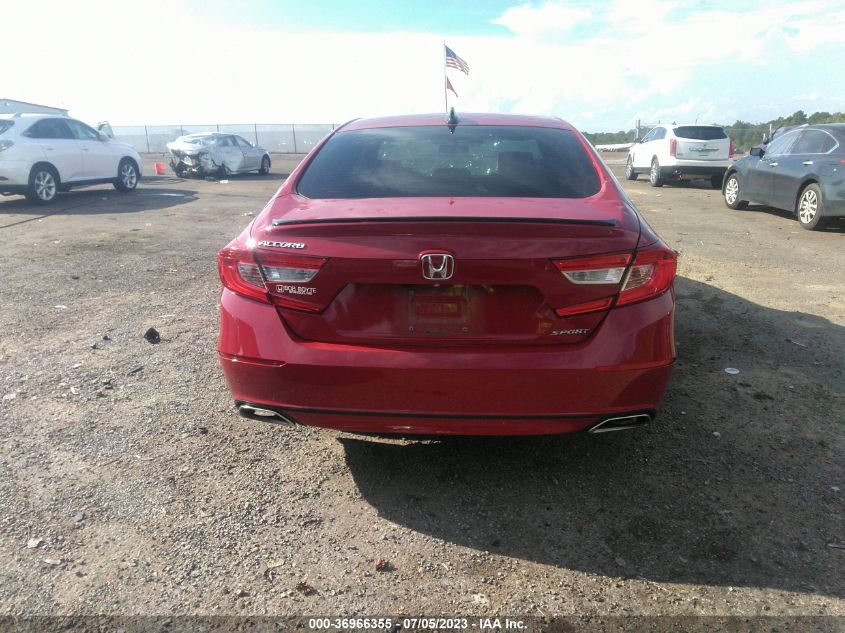 2021 HONDA ACCORD SEDAN SPORT - 1HGCV1F3XMA078051