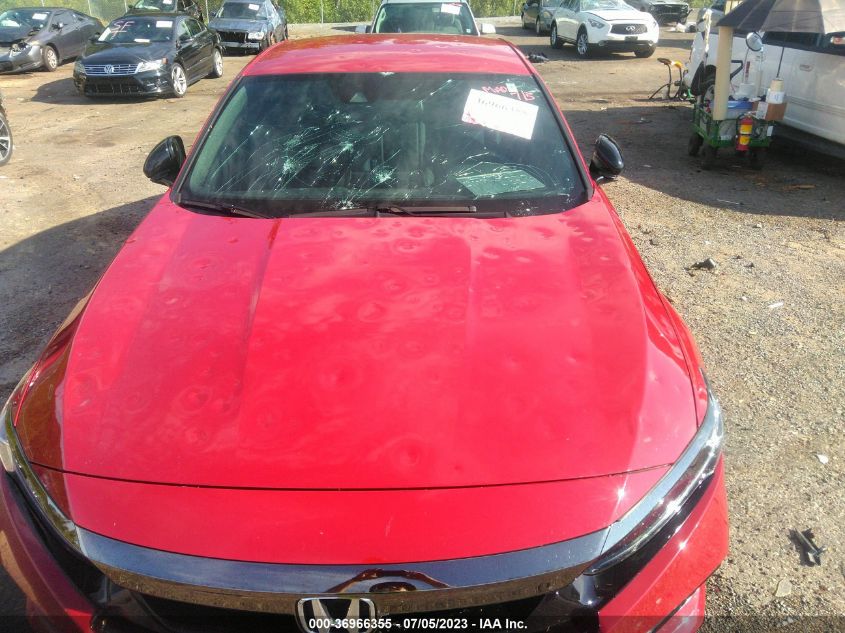 2021 HONDA ACCORD SEDAN SPORT - 1HGCV1F3XMA078051