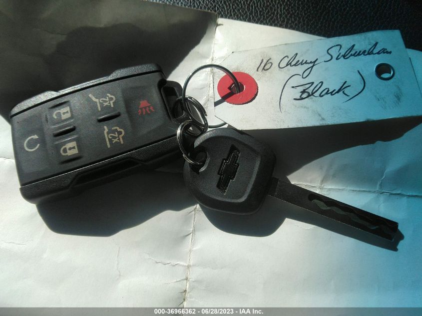 2016 CHEVROLET SUBURBAN LT - 1GNSCHKC2GR199703
