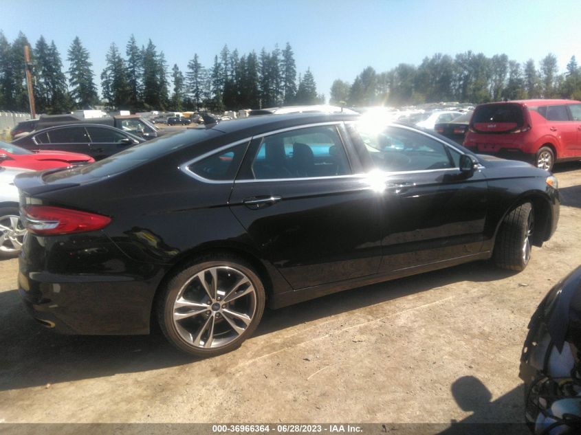 2020 FORD FUSION TITANIUM - 3FA6P0D90LR203415