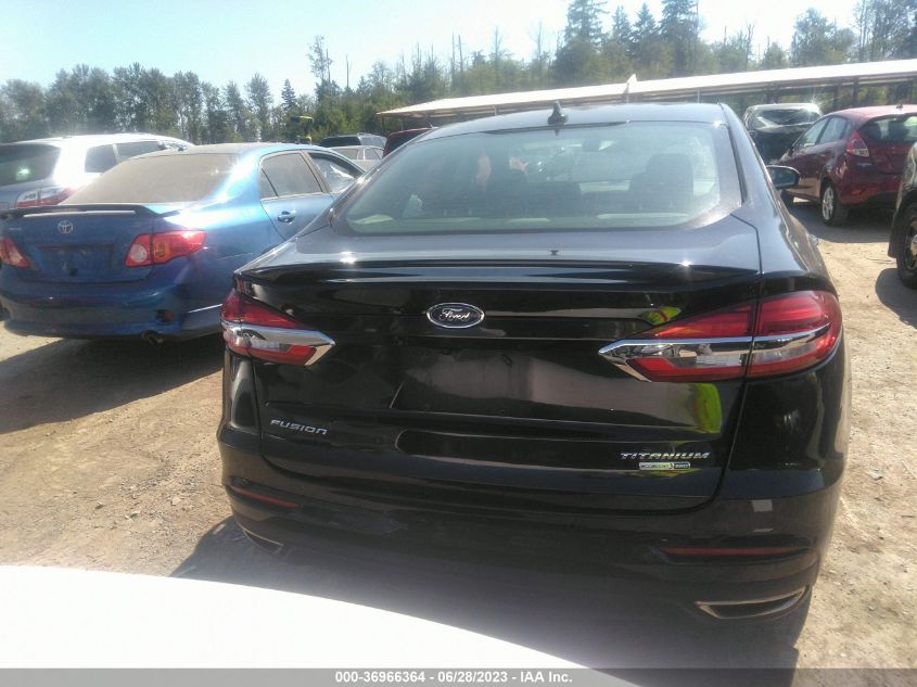 2020 FORD FUSION TITANIUM - 3FA6P0D90LR203415