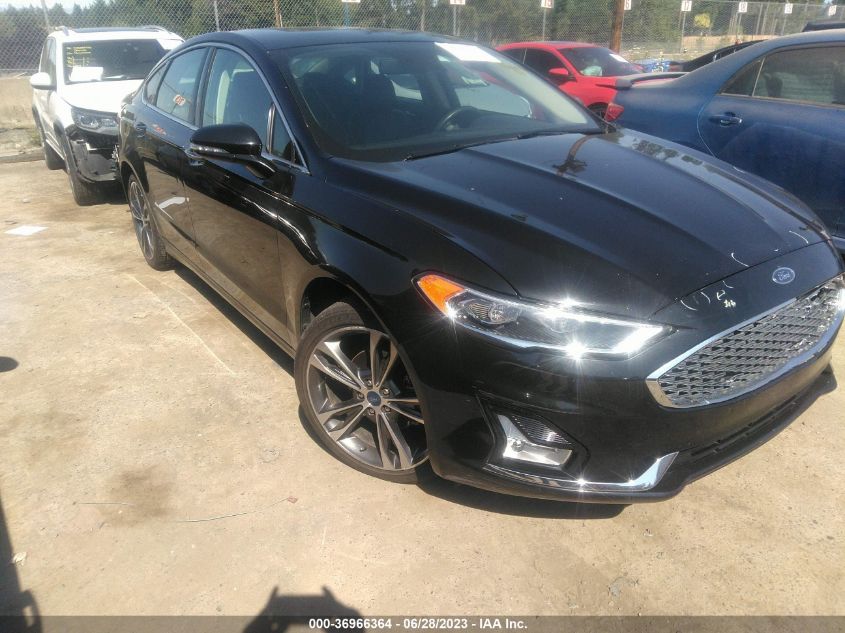 2020 FORD FUSION TITANIUM - 3FA6P0D90LR203415