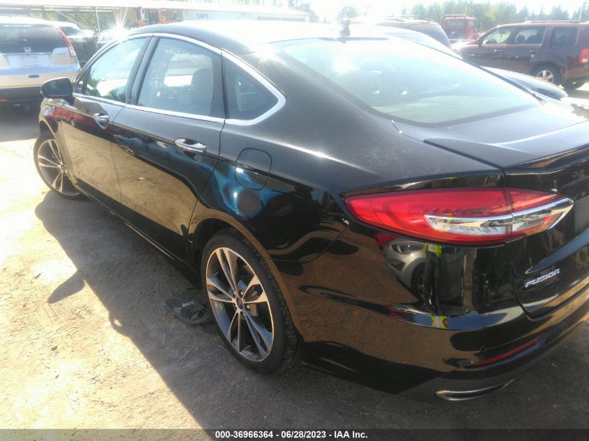 2020 FORD FUSION TITANIUM - 3FA6P0D90LR203415