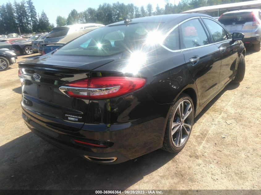 2020 FORD FUSION TITANIUM - 3FA6P0D90LR203415