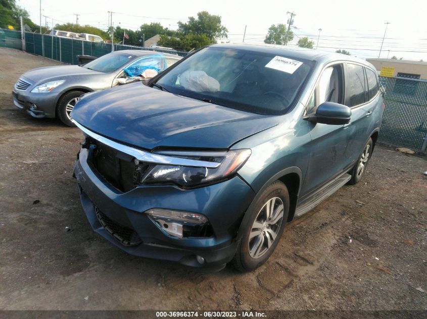 2016 HONDA PILOT EX-L - 5FNYF6H86GB085615
