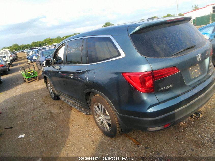 2016 HONDA PILOT EX-L - 5FNYF6H86GB085615