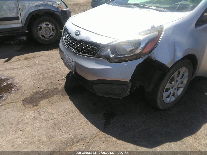 2013 KIA RIO LX - KNADM4A39D6281317