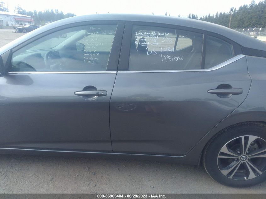 2022 NISSAN SENTRA SV - 3N1AB8CV3NY252135
