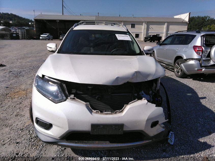 2016 NISSAN ROGUE S/SL/SV - KNMAT2MV1GP665343