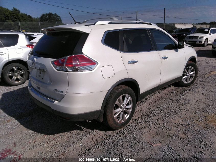 2016 NISSAN ROGUE S/SL/SV - KNMAT2MV1GP665343