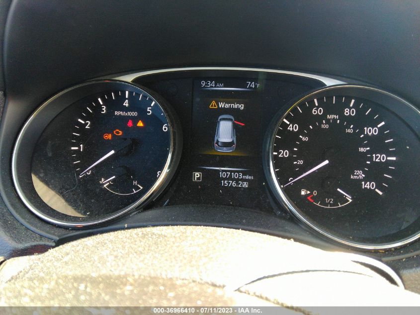 2016 NISSAN ROGUE S/SL/SV - KNMAT2MV1GP665343