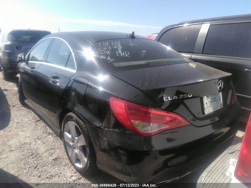 2017 MERCEDES-BENZ CLA CLA 250 - WDDSJ4EB3HN453475