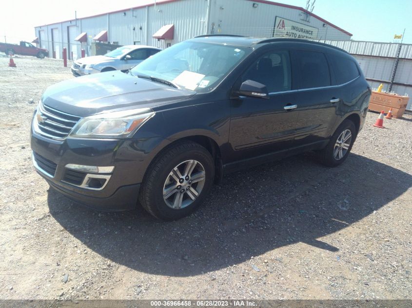 2017 CHEVROLET TRAVERSE LT - 1GNKRGKD7HJ192649