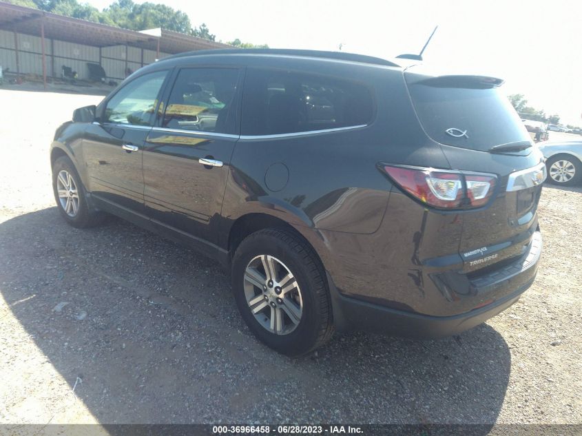 2017 CHEVROLET TRAVERSE LT - 1GNKRGKD7HJ192649