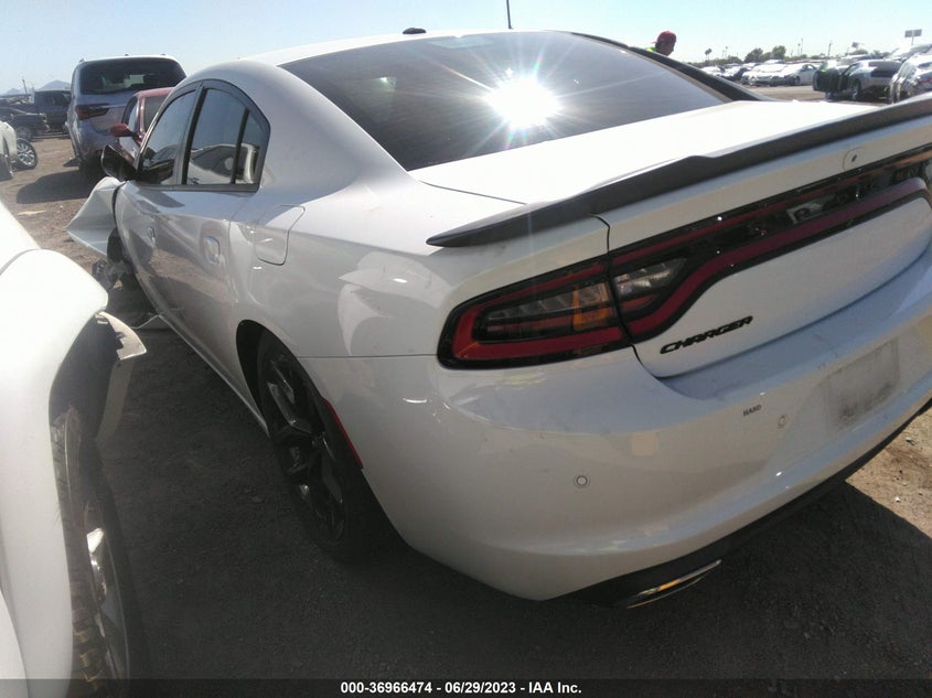 VIN 2C3CDXBG9NH145940 2022 DODGE CHARGER SXT