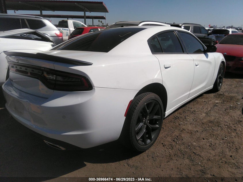 VIN 2C3CDXBG9NH145940 2022 DODGE CHARGER SXT