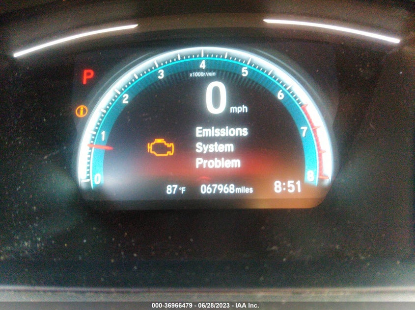VIN 19XFC1F38HE004602 2017 HONDA CIVIC SEDAN EX-T