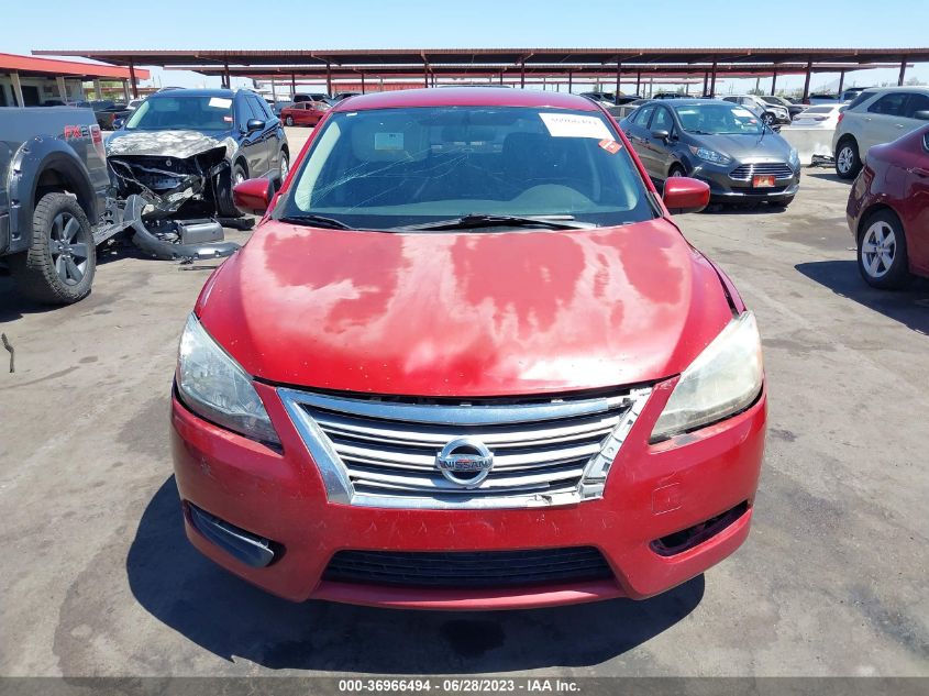 2014 NISSAN SENTRA S/FE+ S/SV/FE+ SV/SR/SL - 3N1AB7AP9EL641521