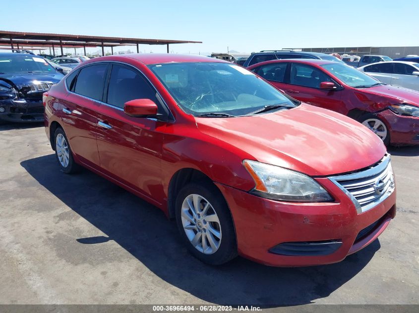 2014 NISSAN SENTRA S/FE+ S/SV/FE+ SV/SR/SL - 3N1AB7AP9EL641521