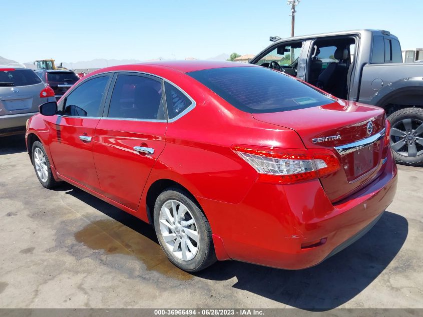 2014 NISSAN SENTRA S/FE+ S/SV/FE+ SV/SR/SL - 3N1AB7AP9EL641521