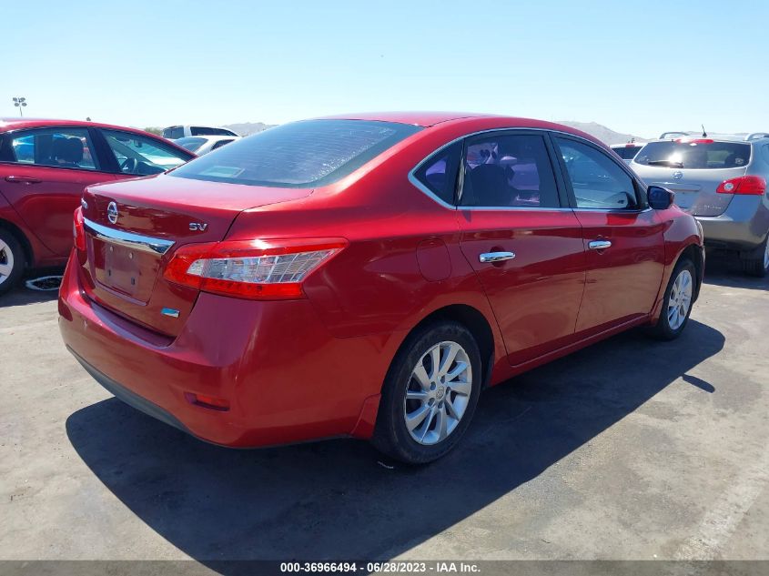 2014 NISSAN SENTRA S/FE+ S/SV/FE+ SV/SR/SL - 3N1AB7AP9EL641521