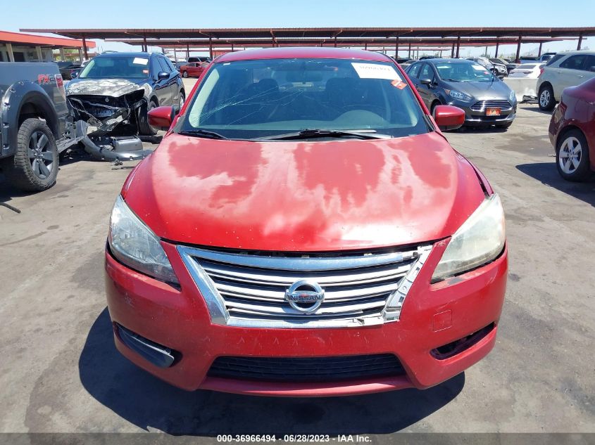 2014 NISSAN SENTRA S/FE+ S/SV/FE+ SV/SR/SL - 3N1AB7AP9EL641521