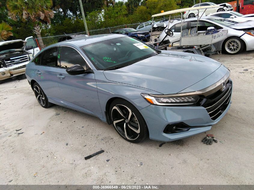 2022 HONDA ACCORD SEDAN SPORT SE - 1HGCV1F47NA027861