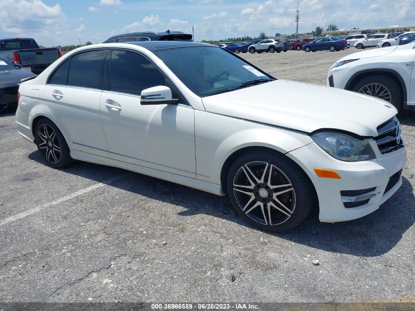 2014 MERCEDES-BENZ C-CLASS C 350 SPORT - WDDGF5HB0EA955386