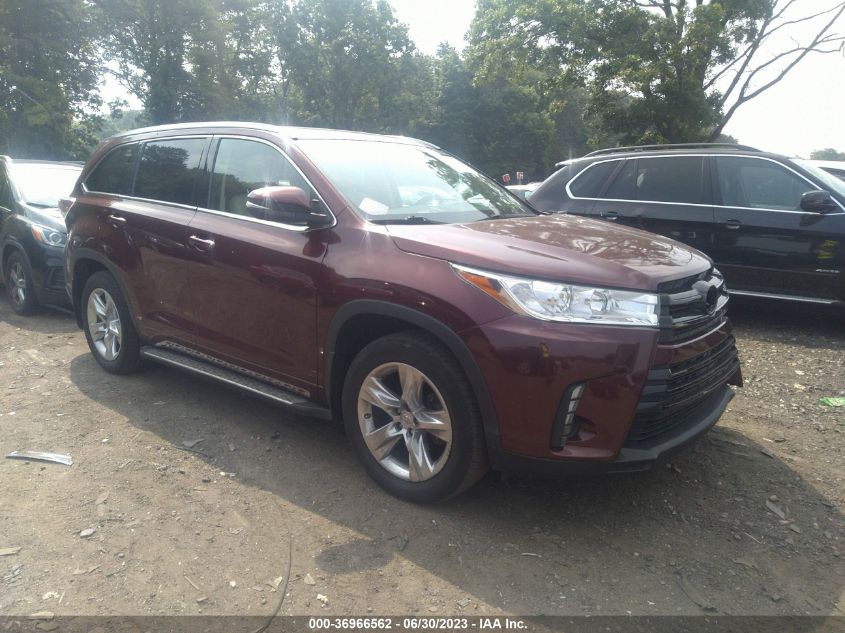 2014 TOYOTA HIGHLANDER LIMITED - 5TDDKRFH5ES015935