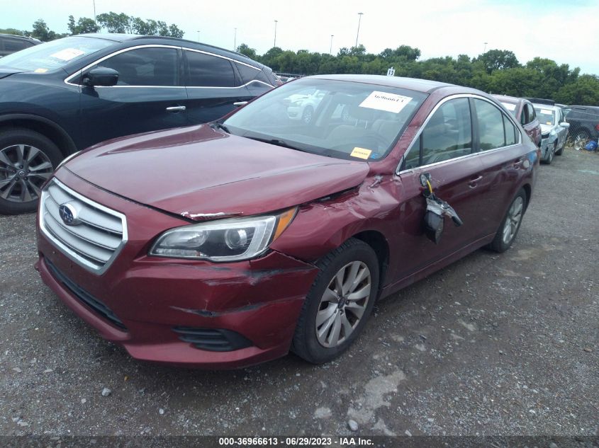 2015 SUBARU LEGACY 2.5I PREMIUM - 4S3BNBC68F3057804