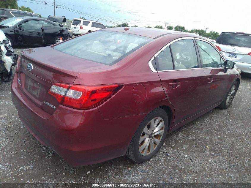 2015 SUBARU LEGACY 2.5I PREMIUM - 4S3BNBC68F3057804