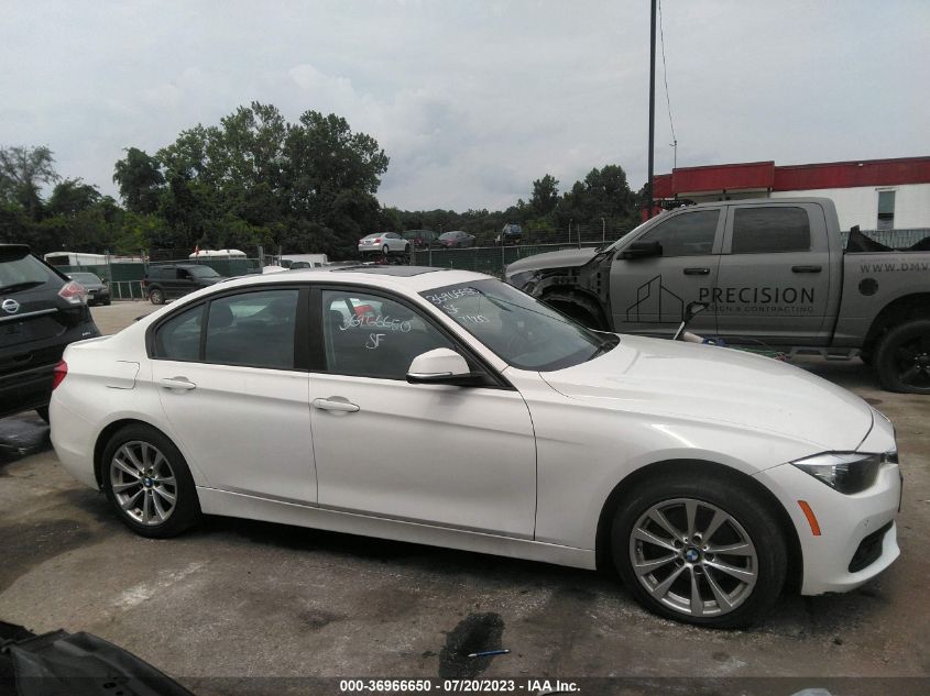 2017 BMW 3 SERIES 320I XDRIVE - WBA8E5G35HNU44410