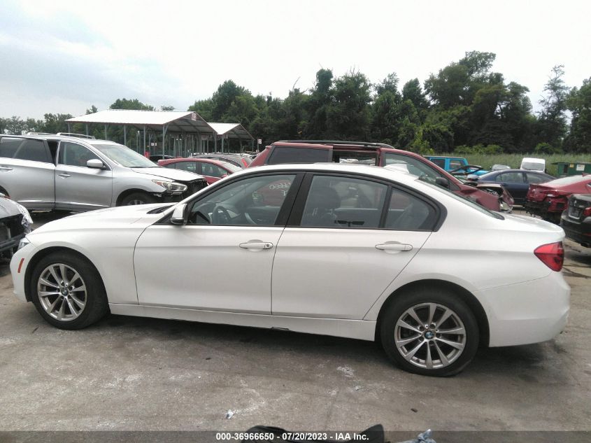 2017 BMW 3 SERIES 320I XDRIVE - WBA8E5G35HNU44410
