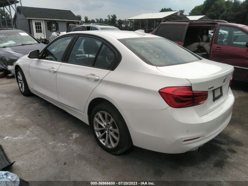 2017 BMW 3 SERIES 320I XDRIVE - WBA8E5G35HNU44410