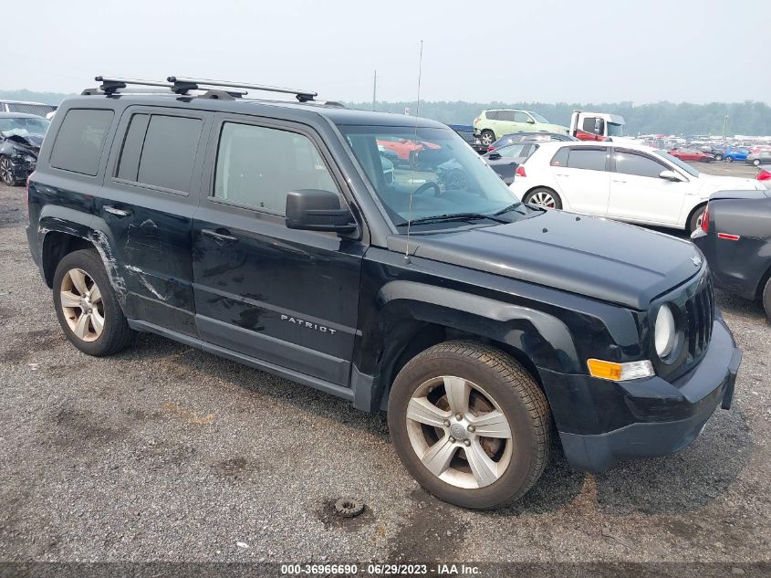 2013 JEEP PATRIOT LIMITED - 1C4NJPCB8DD154267