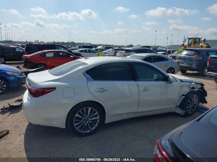 2022 INFINITI Q50 LUXE - JN1EV7BR9NM342531