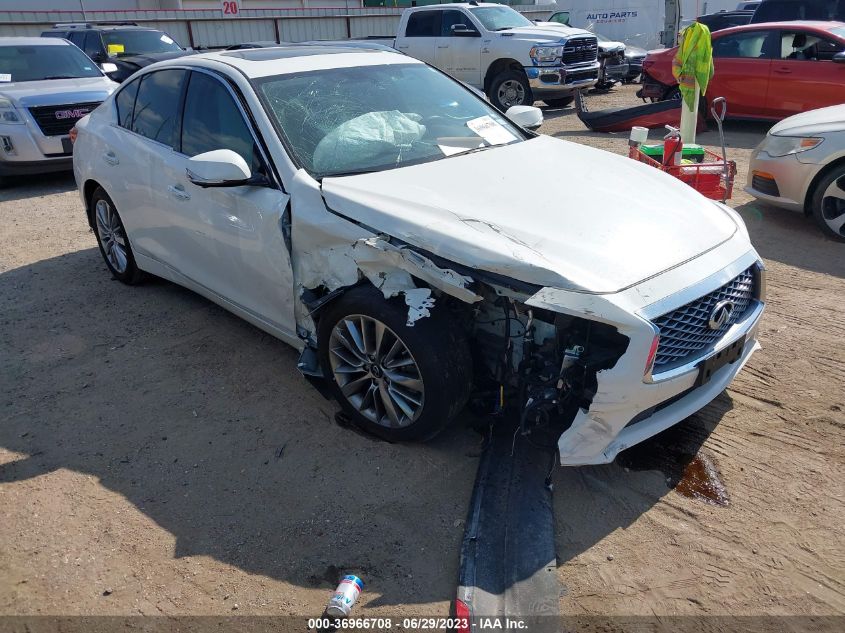 2022 INFINITI Q50 LUXE - JN1EV7BR9NM342531