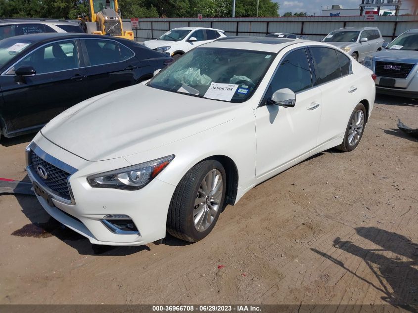 2022 INFINITI Q50 LUXE - JN1EV7BR9NM342531
